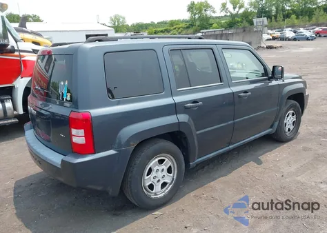 2008 Jeep Patriot Sport z USA, uszkodzony, nr VIN 1J8FF28W48D588723